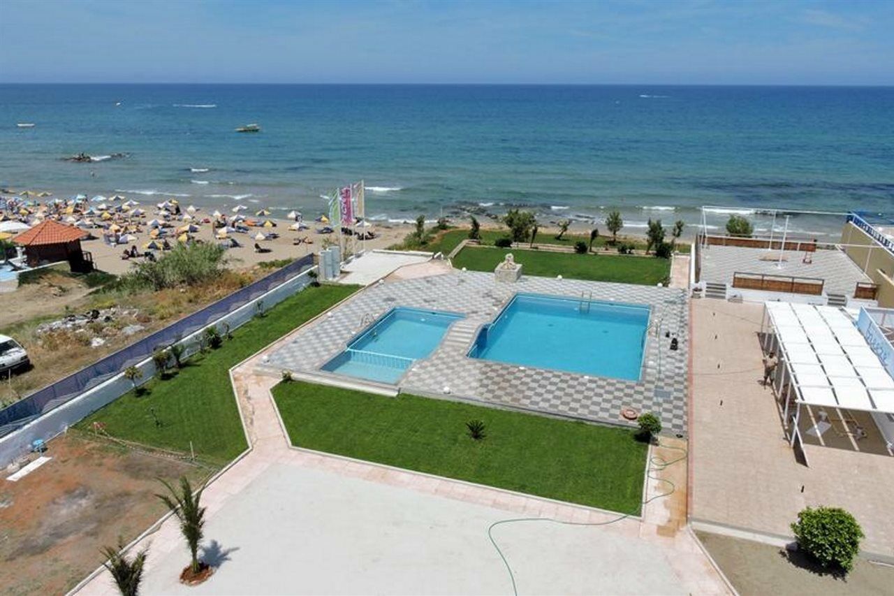 Alkyonides Beach Hotel ماليا المظهر الخارجي الصورة